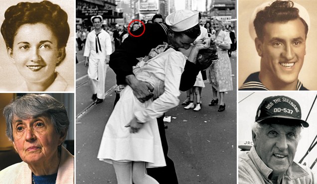 The Kiss, Foto Yang Mengakhiri Perang Dunia Ke II