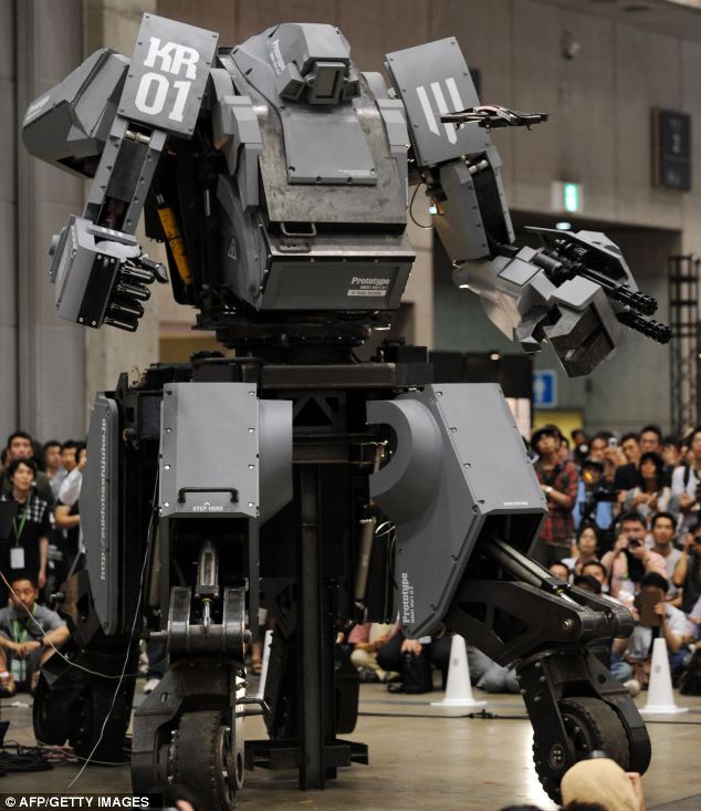 Kurata Tentara Robot Dengan Human Cokcpit Dari Japan Suidobashi Heavy Industries