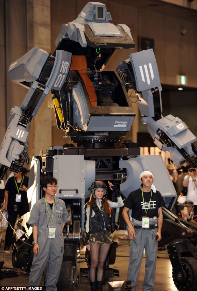 Kurata Tentara Robot Dengan Human Cokcpit Dari Japan Suidobashi Heavy Industries