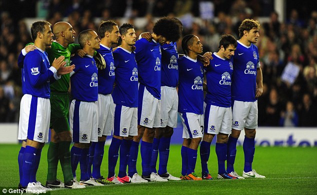 Foto2 Peringatan Tragedi Hillsborough Jelang Everton vs Newcastle