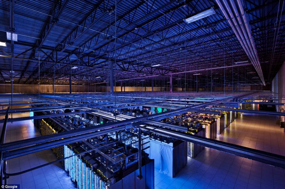 Inilah Pusat Data Center Milik Google