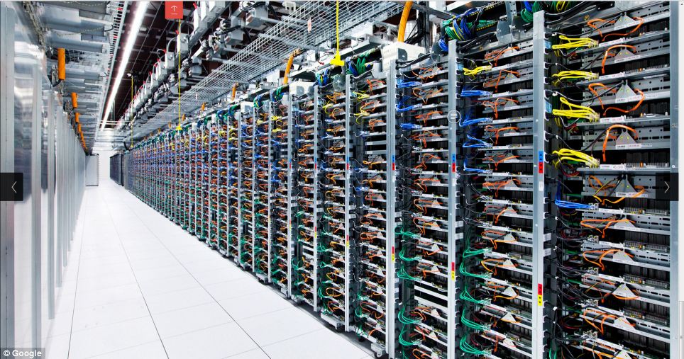 Inilah Pusat Data Center Milik Google