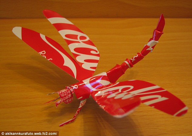Wow, Karya Seni Origami yang Terbuat dari Kaleng 
