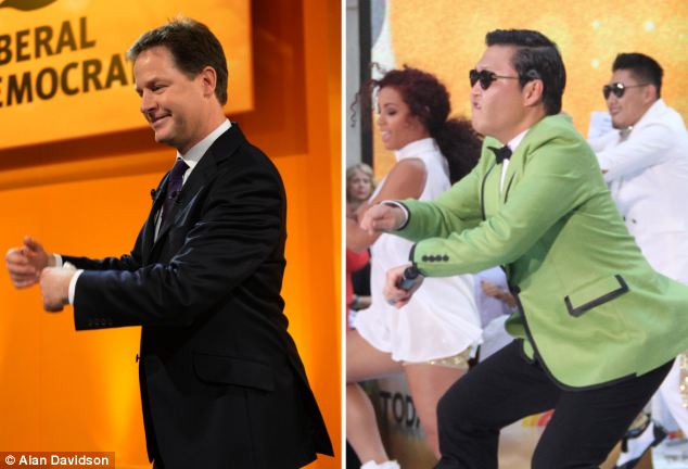 &#91;Ternyata&#93; Wakil Perdana Mentri Inggris Mahir Bergoyang Gangnam Style