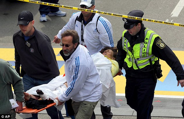 FOTO-FOTO LEDAKAN BOMB BOSTON MARATHON 2013