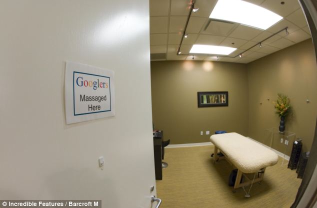 Foto : Kantor Pusat Google Lebiih Mirip Tempat Hiburan