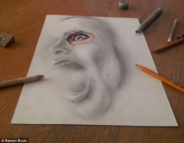 karya seni gambar 3d yang kerenn