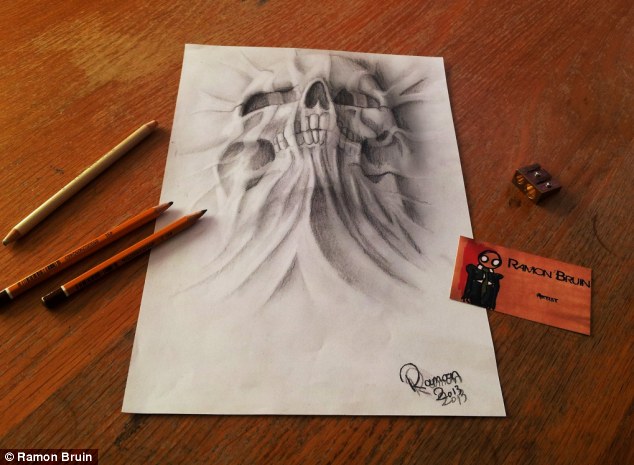 karya seni gambar 3d yang kerenn