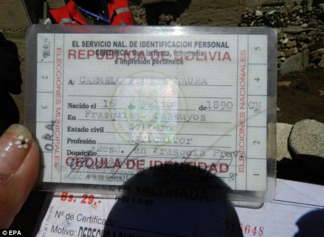 Carmelo Flores Laura,Manusia Tertua Yang Masih Hidup