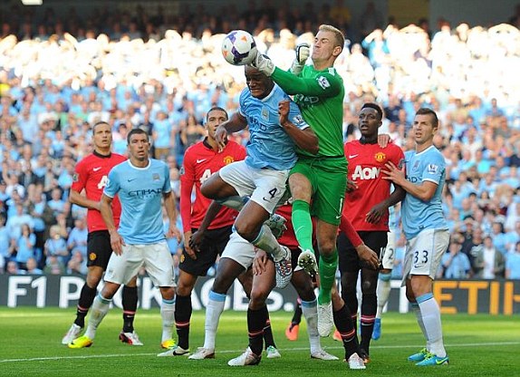 &#91; Pembantaian !!! &#93; Manchester City Menangi Derby Manchester 4 - Di Etihad