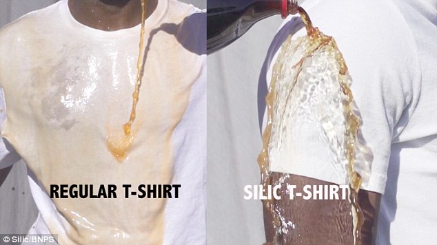 Penemuan Baru Gan, Baju Kedap Air ( Silic T-Shirt)