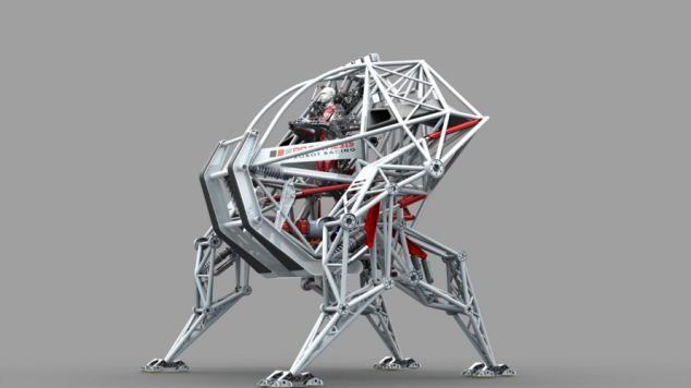 **Prosthesis Human Controlled Exoskeleton Robot Newtype Mecha Project From Canada**