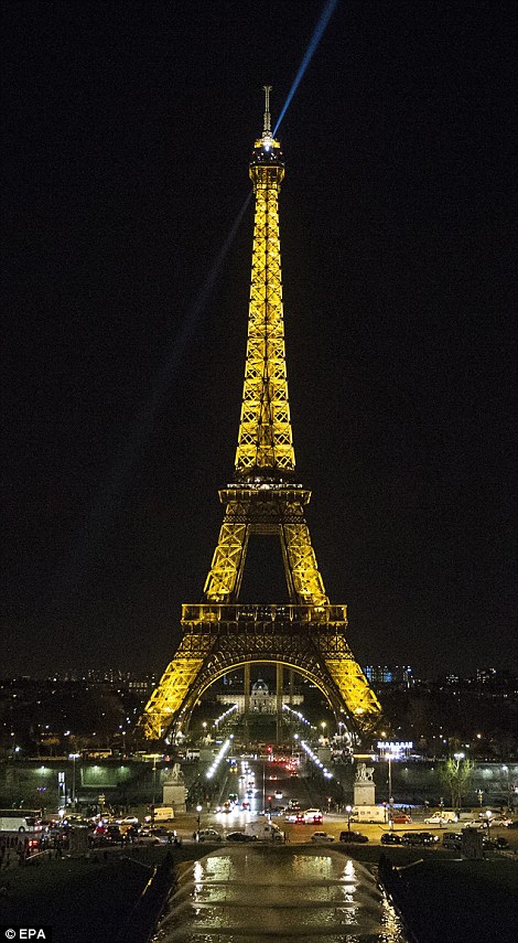 PEMANDANGAN DUNIA SAAT EARTH HOUR