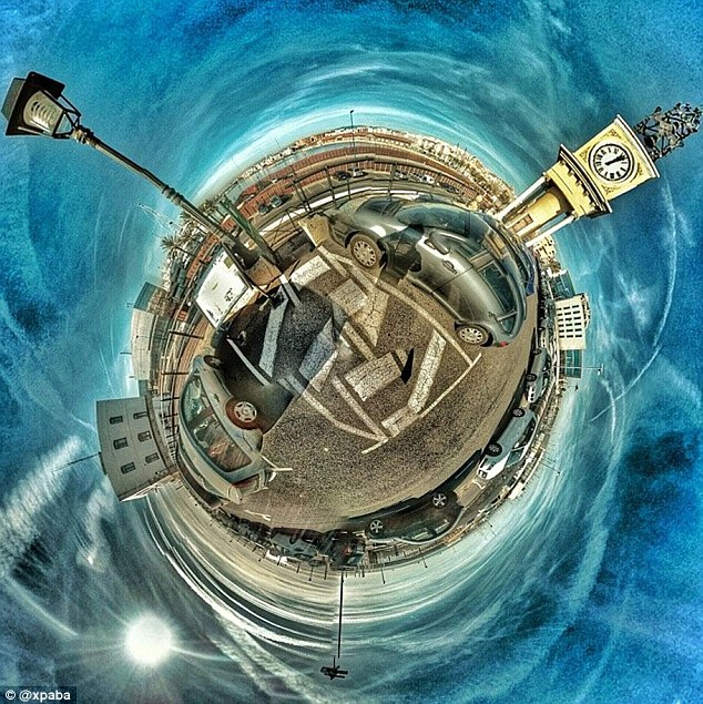 Apa dunia kecil! Fotografer menangkap panorama 360 derajat yang menakjubkan 