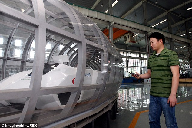 Buset dah, China Kembangkan KA Super Maglev, Bisa Lari 1800 KM/Jam