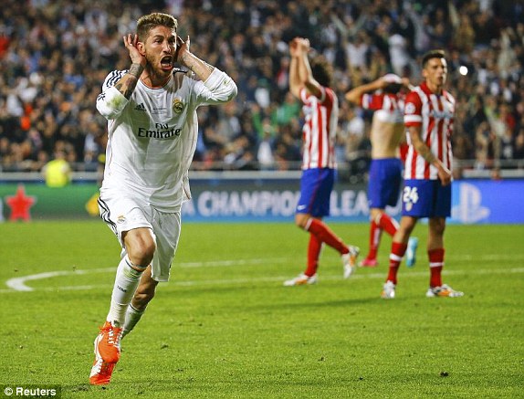 Final Liga Champions 2013/2014 : Real Madrid vs Atletico Madrid 