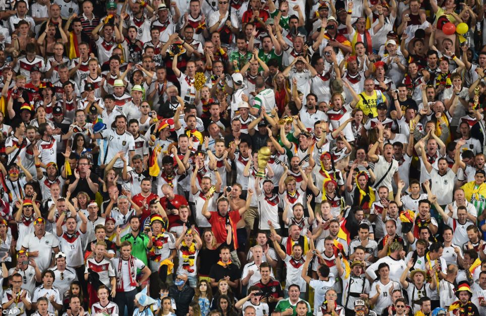 &#91;FULL PICS&#93; Luapan Kegembiraan Jerman Dalam Piala Dunia 2014