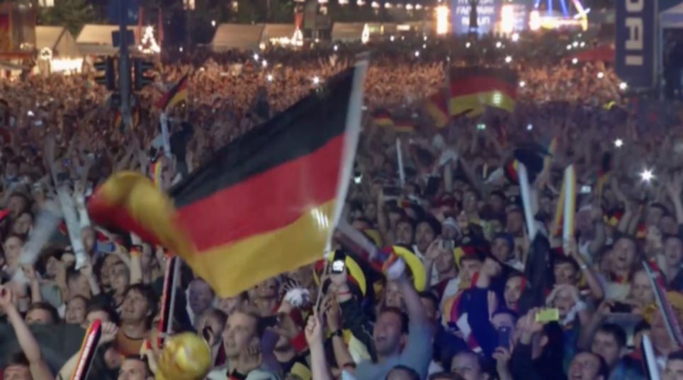 &#91;FULL PICS&#93; Luapan Kegembiraan Jerman Dalam Piala Dunia 2014