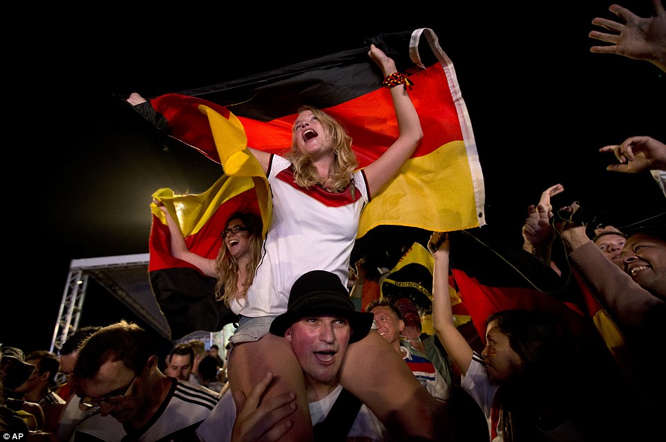 &#91;FULL PICS&#93; Luapan Kegembiraan Jerman Dalam Piala Dunia 2014