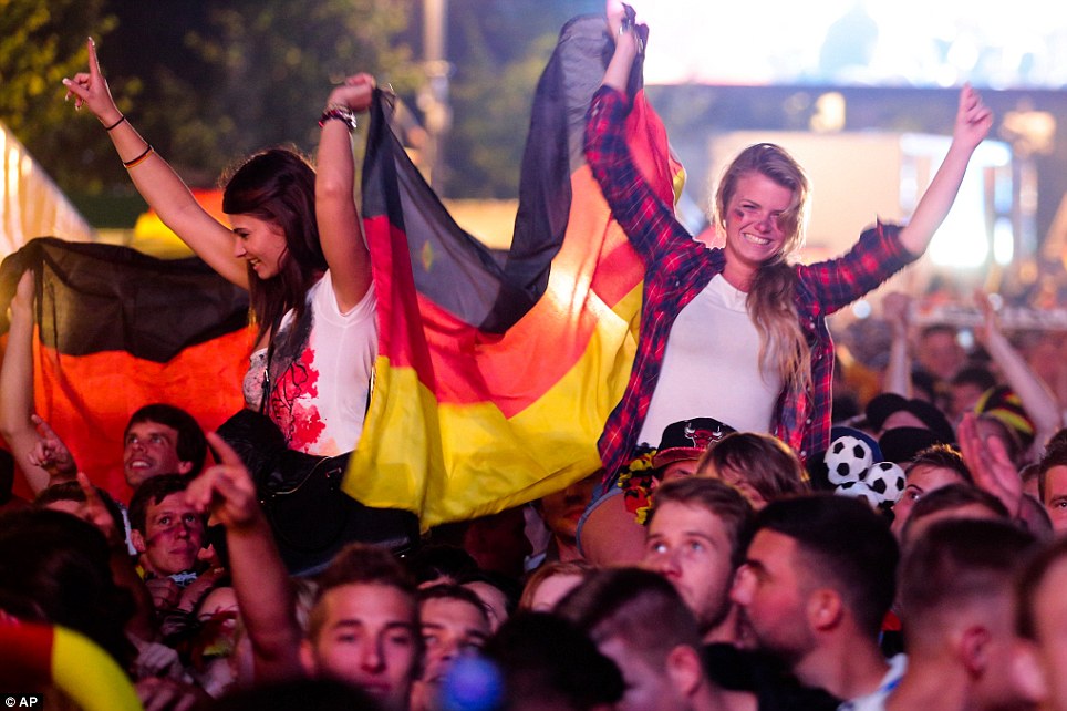 &#91;FULL PICS&#93; Luapan Kegembiraan Jerman Dalam Piala Dunia 2014
