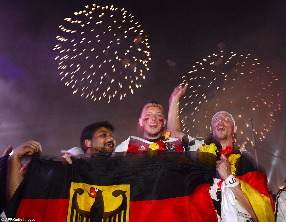 &#91;FULL PICS&#93; Luapan Kegembiraan Jerman Dalam Piala Dunia 2014