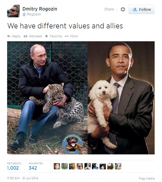 Kremlin mengejek kejantanan Obama
