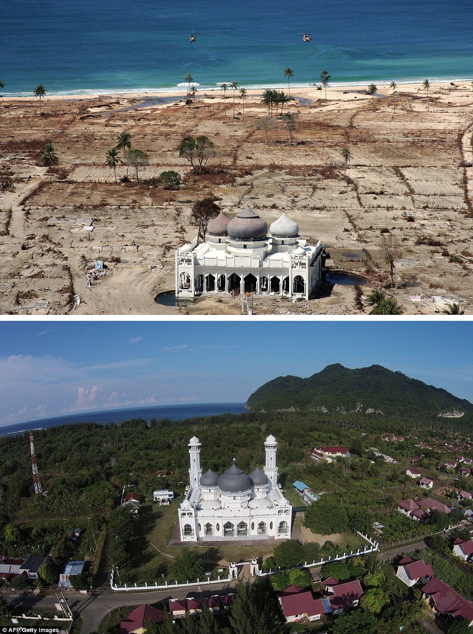 Foto-foto Aceh (Paska Tsunami) dan Sekarang