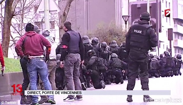 BREAKING NEWS: New terror on streets of Paris as gunman takes 'woman and four childre