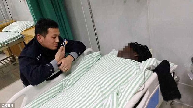 Chinkeee Rasis,US teen almost death on bank of Chinese river travelling 7,000 mls