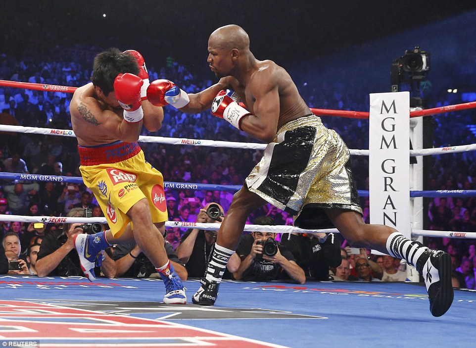 (PERTANDINGAN SABUN) MAYWEATHER BELUM TERKALAHKAN