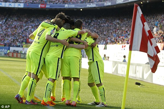 Messi Antar Barcelona Juara La Liga 2014/2015, Real Madrid Runner Up