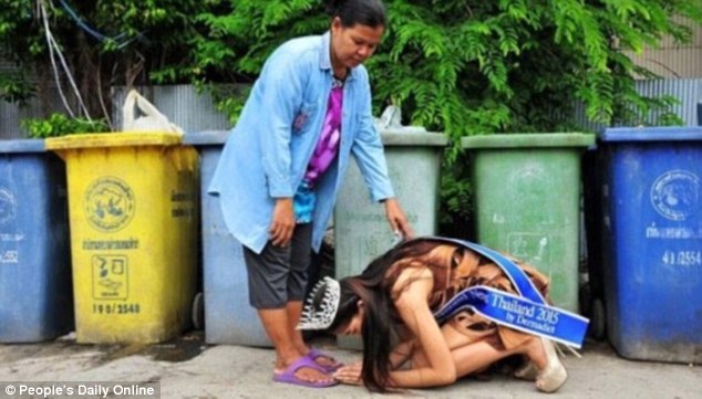 Kisah Wanita Cantik Pemungut Sampah Jadi Ratu Kecantikan, Ini Fotonya..