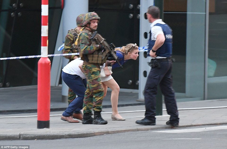 BREAKING NEWS: Explosion at Brussels central station 