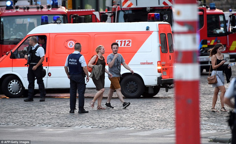 BREAKING NEWS: Explosion at Brussels central station 