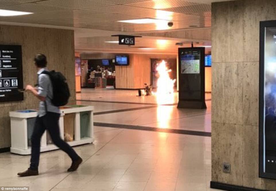 BREAKING NEWS: Explosion at Brussels central station 