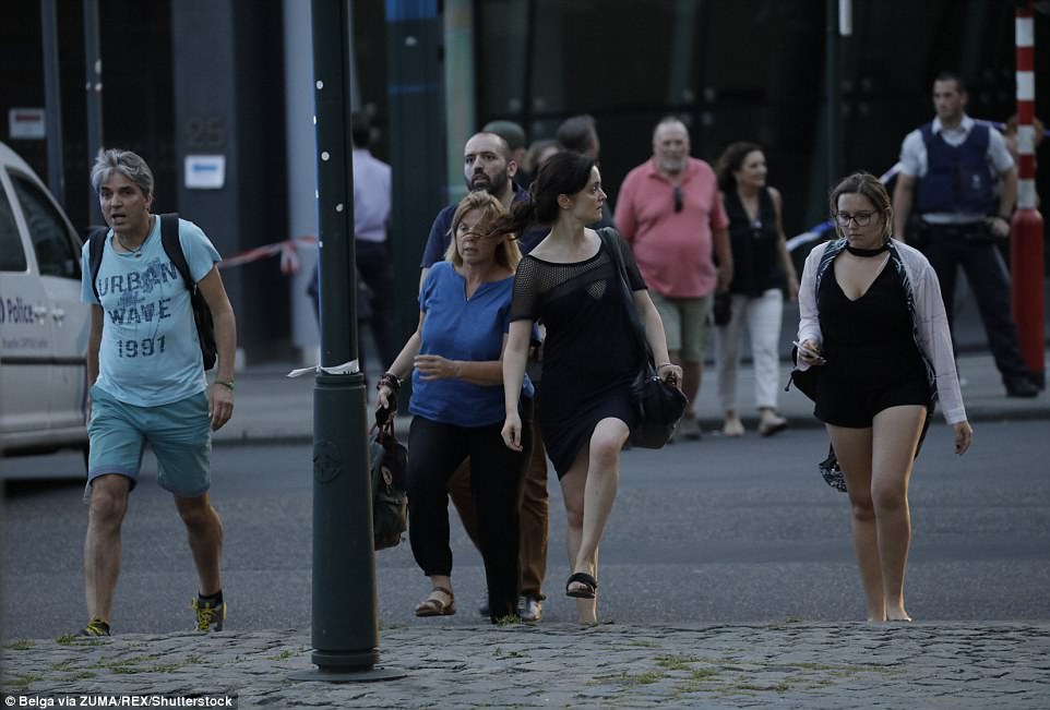 BREAKING NEWS: Explosion at Brussels central station 