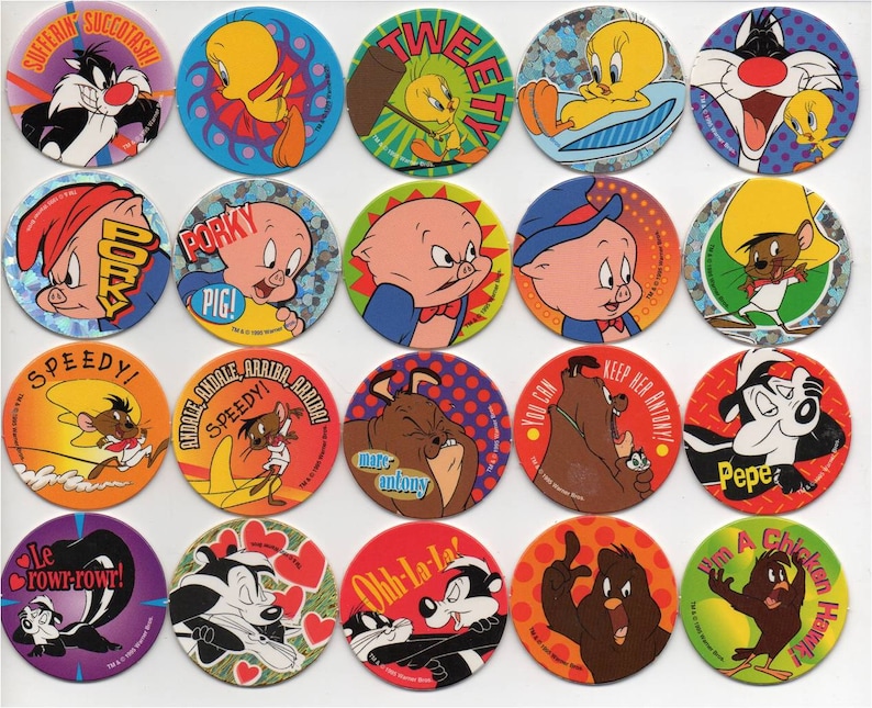 Mengenang Tazos Looney Tunes, Permainan Tahun 90-an