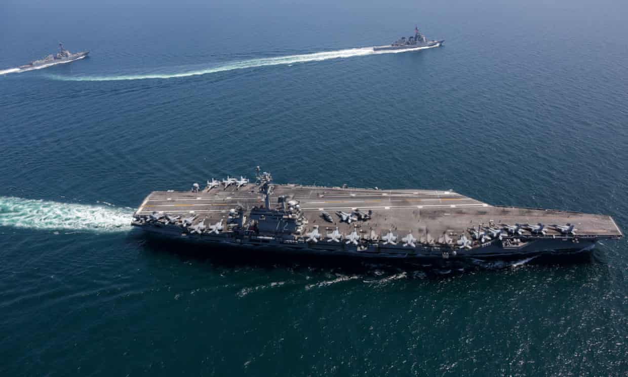*Bakal pesta Kembang Api !!!* US Strike Group deployment ke Middle East dipercepat.