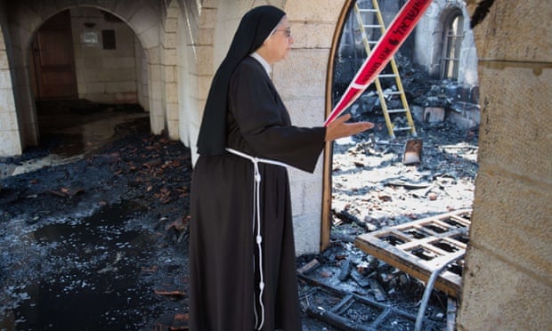 Gereja Habis Dibakar di Israel, 16 Ekstrimis Tersangka Dibebaskan Polisi