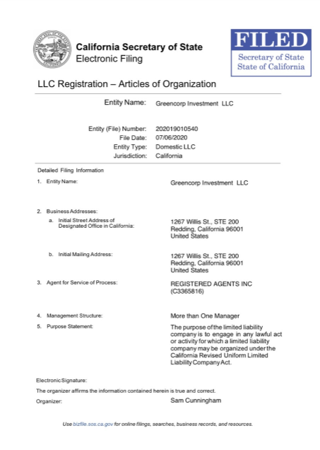 Sharing Profit Mingguan dari GreenCorpInvestment