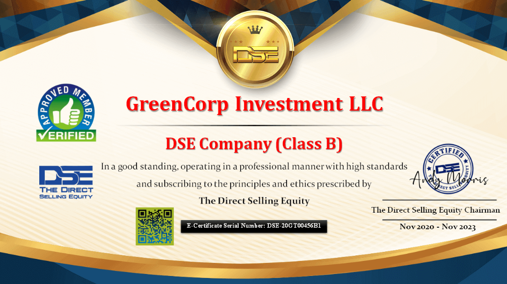 Sharing Profit Mingguan dari GreenCorpInvestment