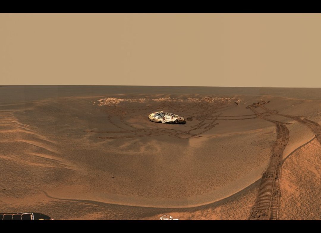Kartu pos dari Planet Mars