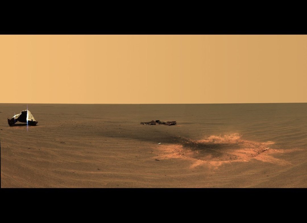 Kartu pos dari Planet Mars