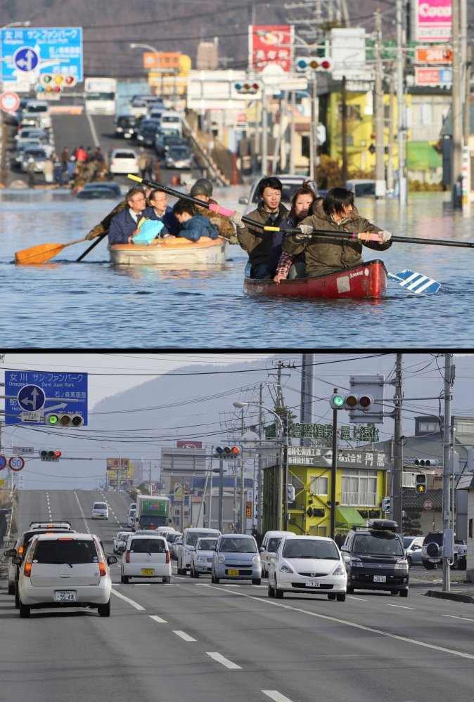 Foto - Foto Setahun Setelah Tsunami di Jepang