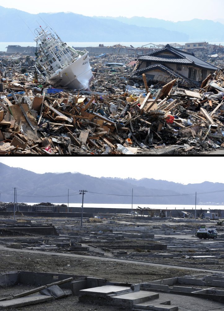 Foto - Foto Setahun Setelah Tsunami di Jepang