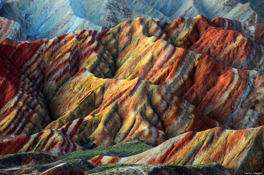 &#91;PICT BWK&#93; Indahnya Pegunungan Pelangi di China's Danxia Landform Geological Park