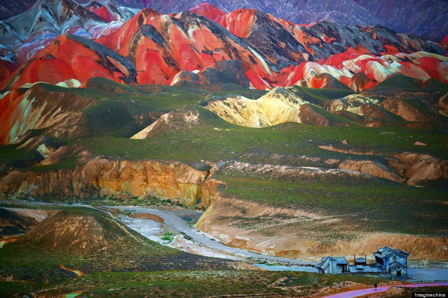 &#91;PICT BWK&#93; Indahnya Pegunungan Pelangi di China's Danxia Landform Geological Park