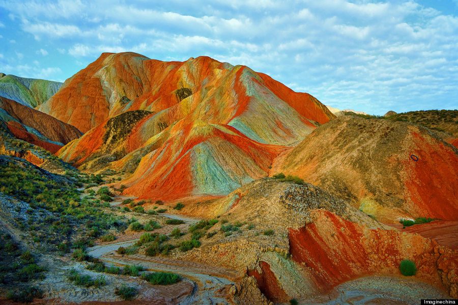&#91;PICT BWK&#93; Indahnya Pegunungan Pelangi di China's Danxia Landform Geological Park