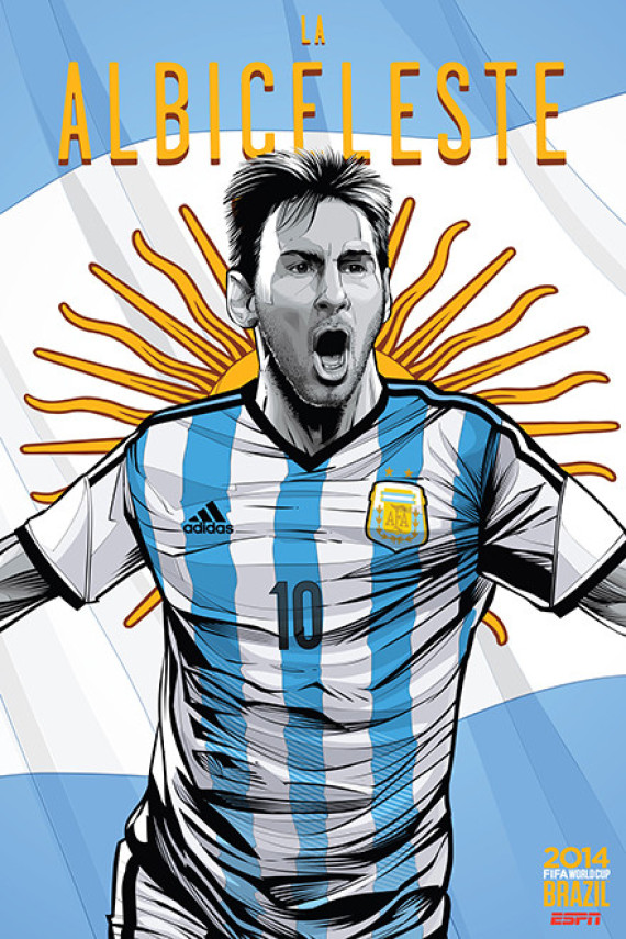 Poster-Poster Keren Yang Akan Bikin Kamu Semangat Menyambut Piala Dunia
