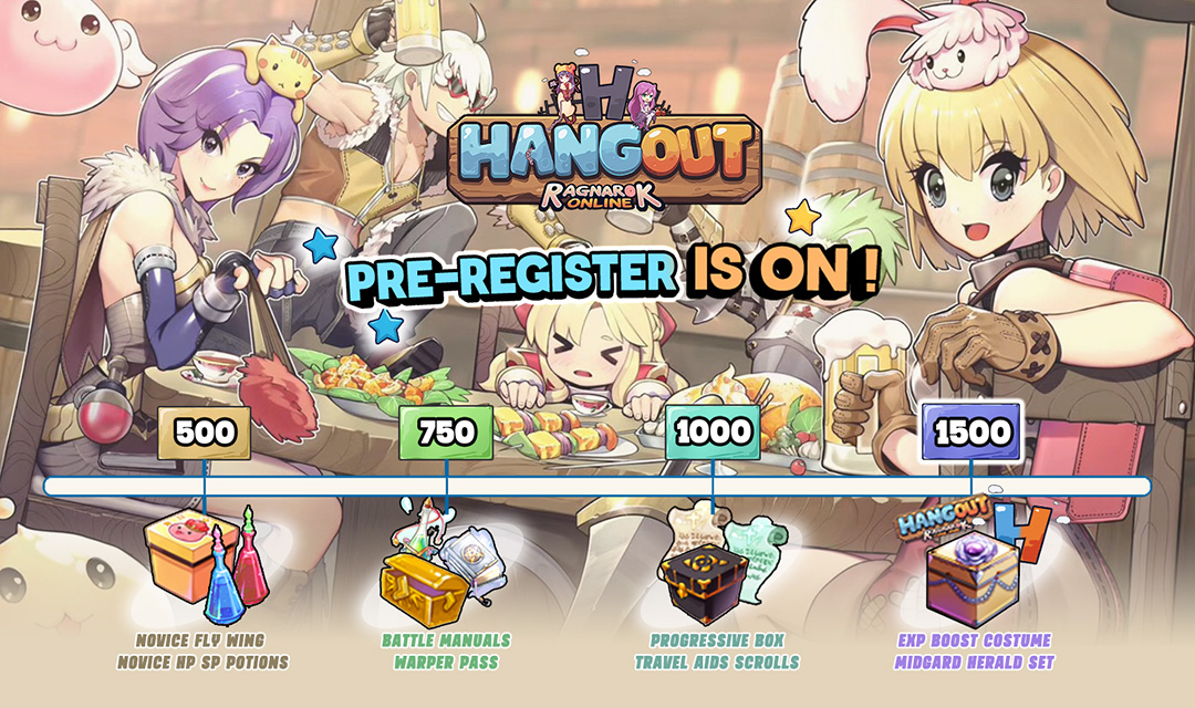 [NEW] HANGOUT Ragnarok Private Server | 99/70 | Pre-register sudah dimulai !